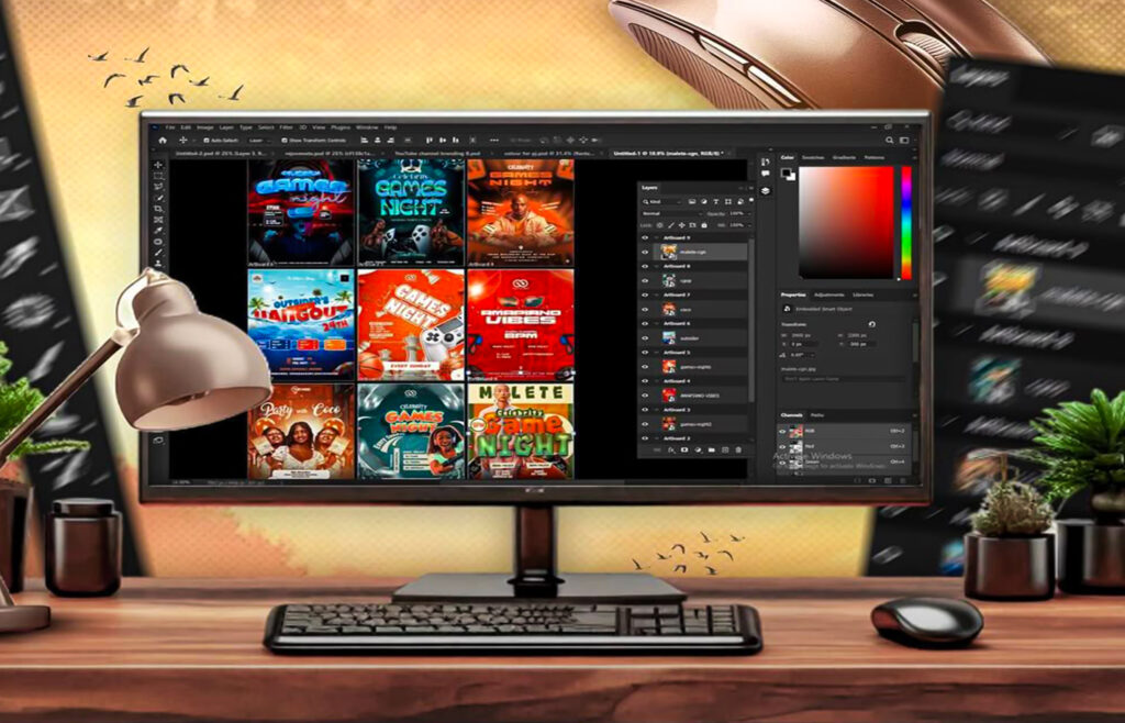 आमच्या सेवा पेज social media design